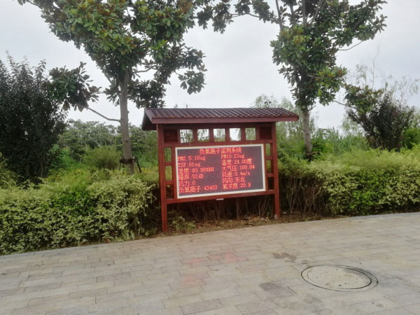 公園、景區負氧離子監測系統